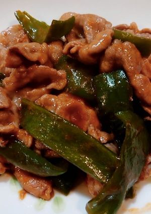 簡単！豚肉とピーマンのポークケチャップ-レシピのメイン写真