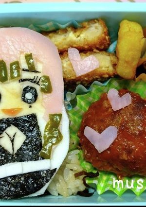 鬼滅の刃キャラ弁甘露寺蜜璃-レシピのメイン写真