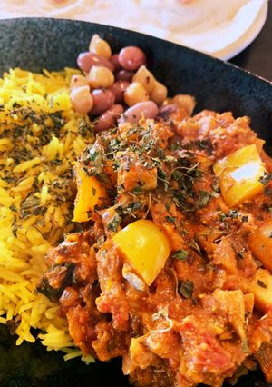 パプリカサバ缶エリンギのスパイスカレー-レシピのメイン写真