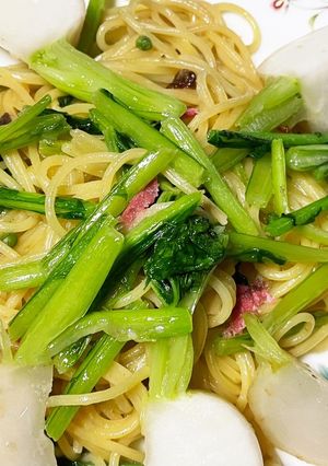 桜風味のカブぱすた-レシピのメイン写真