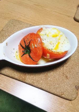 トマトとツナのオリーブオイル焼き-レシピのメイン写真