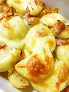 簡単すぎる!ポテトベーコンのチーズ焼き-レシピのメイン写真