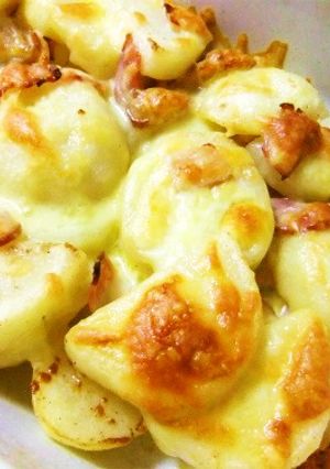 簡単すぎる！ポテトベーコンのチーズ焼き-レシピのメイン写真