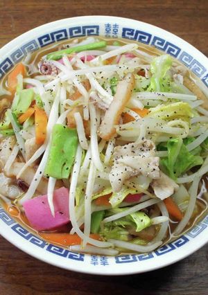 町の定食屋のちゃんぽん-レシピのメイン写真