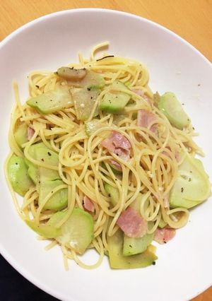 はやとうりのパスタ-レシピのメイン写真