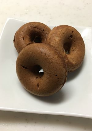 簡単オートミールでチョコドーナツ-レシピのメイン写真