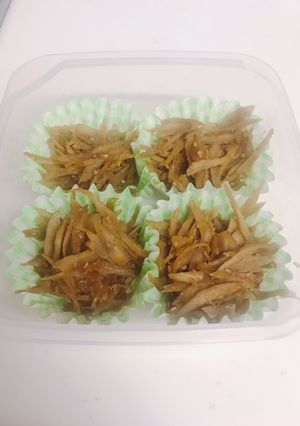 きんぴらごぼう（弁当用）-レシピのメイン写真