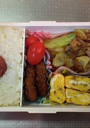 手弁当　2021.4.7（水）-レシピのメイン写真