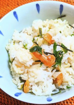 コシアブラの混ぜごはん-レシピのメイン写真