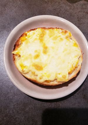 チーズ卵トースト-レシピのメイン写真