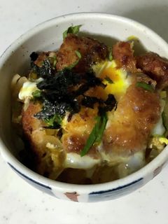 チキンカツ丼(冷凍チキンカツ使用)-レシピのメイン写真