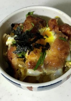 チキンカツ丼（冷凍チキンカツ使用）-レシピのメイン写真