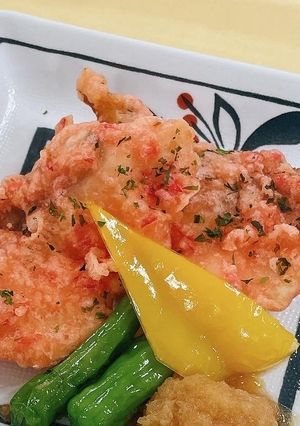 白身魚の紅しょうが入り磯辺天-レシピのメイン写真