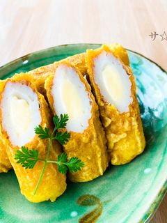 お弁当にも!旨っ!チーズちくわのカレー天-レシピのメイン写真