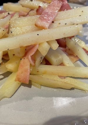 じゃがいもとベーコンの炒め物-レシピのメイン写真
