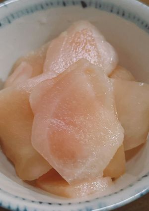 新生姜の梅酢漬け-レシピのメイン写真