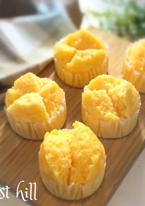 スライスチーズde米粉のチーズ蒸しパン-レシピのメイン写真