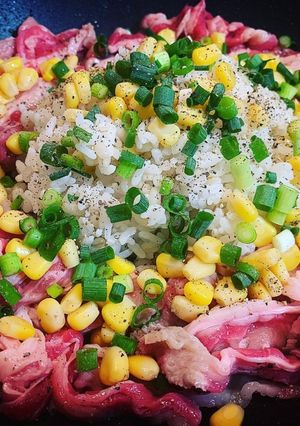 フライパンで出来ちゃうペッパーライス-レシピのメイン写真