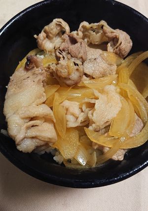 簡単豚丼！-レシピのメイン写真