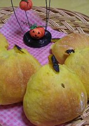 かぼちゃのパン　ハロウィンバージョン☆彡-レシピのメイン写真