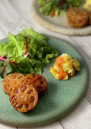 ☆れんこんのはさみ焼き☆-レシピのメイン写真