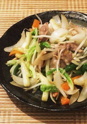初心者必見！シャキシャキ美味しい野菜炒め-レシピのメイン写真