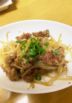 豚ロースともやしの甘辛ごま炒め-レシピのメイン写真