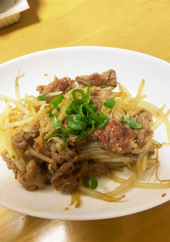 豚ロースともやしの甘辛ごま炒め-レシピのメイン写真