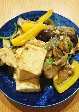 厚揚げとなすの味噌炒め-レシピのメイン写真