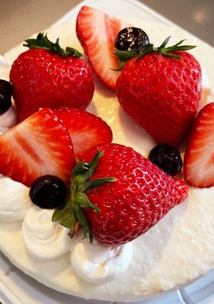 二層のレアチーズケーキ　メモ-レシピのメイン写真
