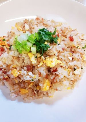 梅しそじゃこの香ばし春チャーハン-レシピのメイン写真