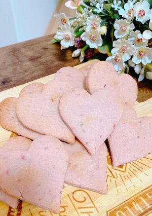 フレッシュ苺の米粉クッキー-レシピのメイン写真