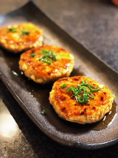 鶏ひき肉と豆腐のあんかけバーグ-レシピのメイン写真