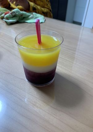 子供と一緒に！三色シャーベット-レシピのメイン写真
