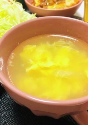 簡単美味しい♬卵と玉ねぎの中華スープ-レシピのメイン写真