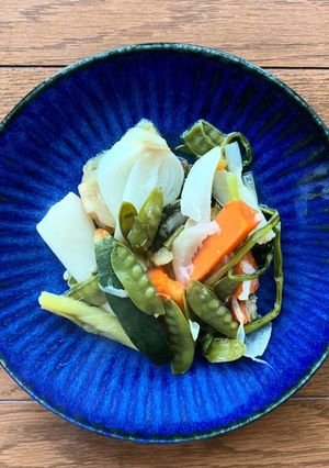 野菜なんでもオリーブオイル蒸し-レシピのメイン写真