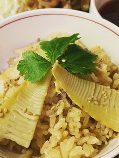 筍と油揚げの炊き込みご飯-レシピのメイン写真