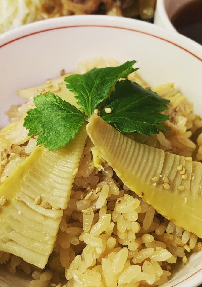 筍と油揚げの炊き込みご飯-レシピのメイン写真