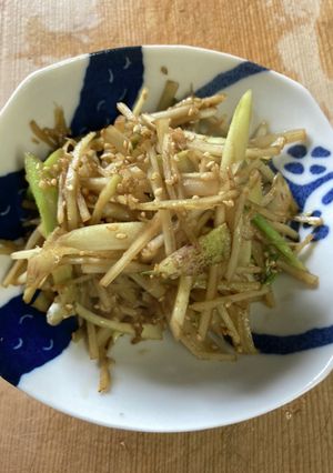 独活のきんぴら-レシピのメイン写真