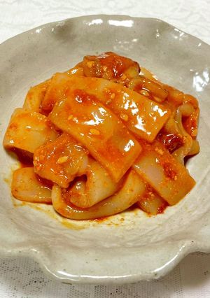 いかフェ(韓国風いかの刺し身)-レシピのメイン写真