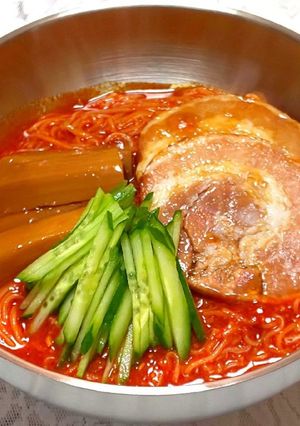超簡単!!ピビン素麺!!-レシピのメイン写真