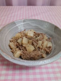 揚げ大根のそぼろあん-レシピのメイン写真