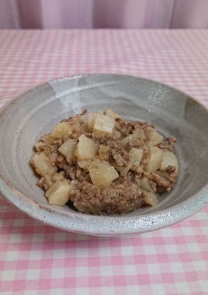 揚げ大根のそぼろあん-レシピのメイン写真