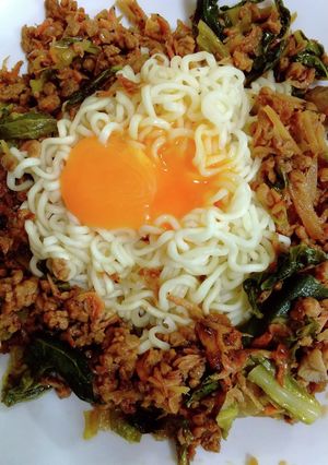 サッポロ一番大豆ミート担々麺-レシピのメイン写真