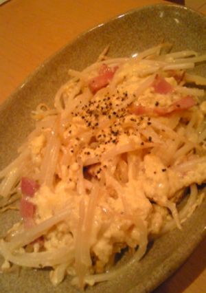 もやしのカルボナーラ☆-レシピのメイン写真