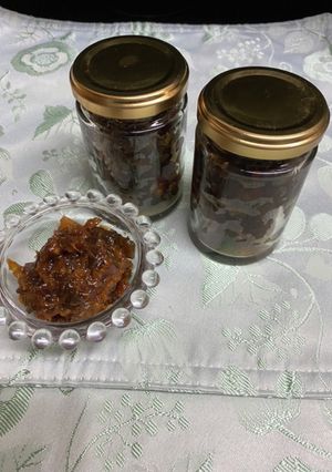 野蕗とりんごの甘煮-レシピのメイン写真