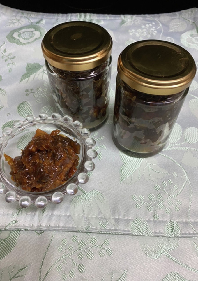 野蕗とりんごの甘煮-レシピのメイン写真