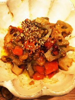 れんこんの味噌きんぴら-レシピのメイン写真
