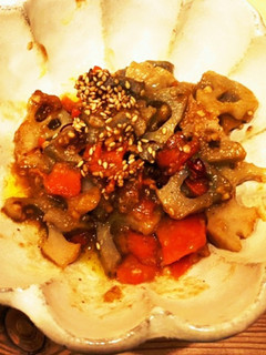 れんこんの味噌きんぴら-レシピのメイン写真