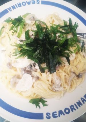 簡単に♪明太クリームパスタ-レシピのメイン写真